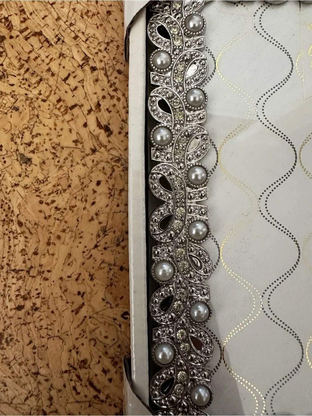 Sheffield Home Silver Pearl Decorative Wall Frame